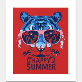 summer happy Posters and Art